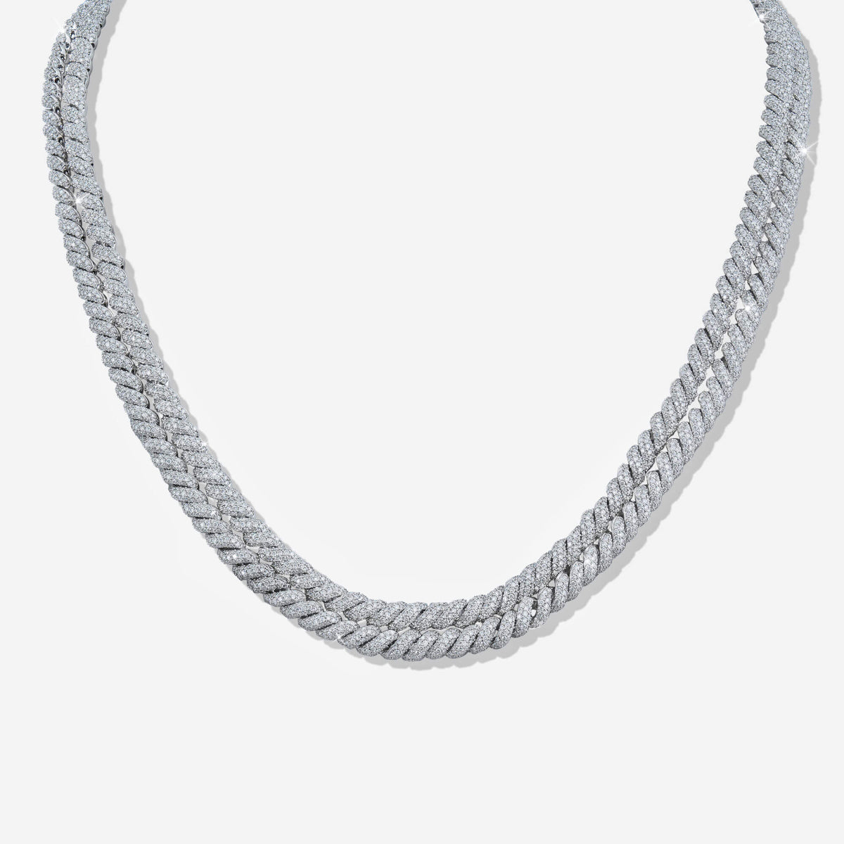 5MM Iced Out Rope Chain Fully Moissanite Hip Hop Twisted Chain – alternate product view 6