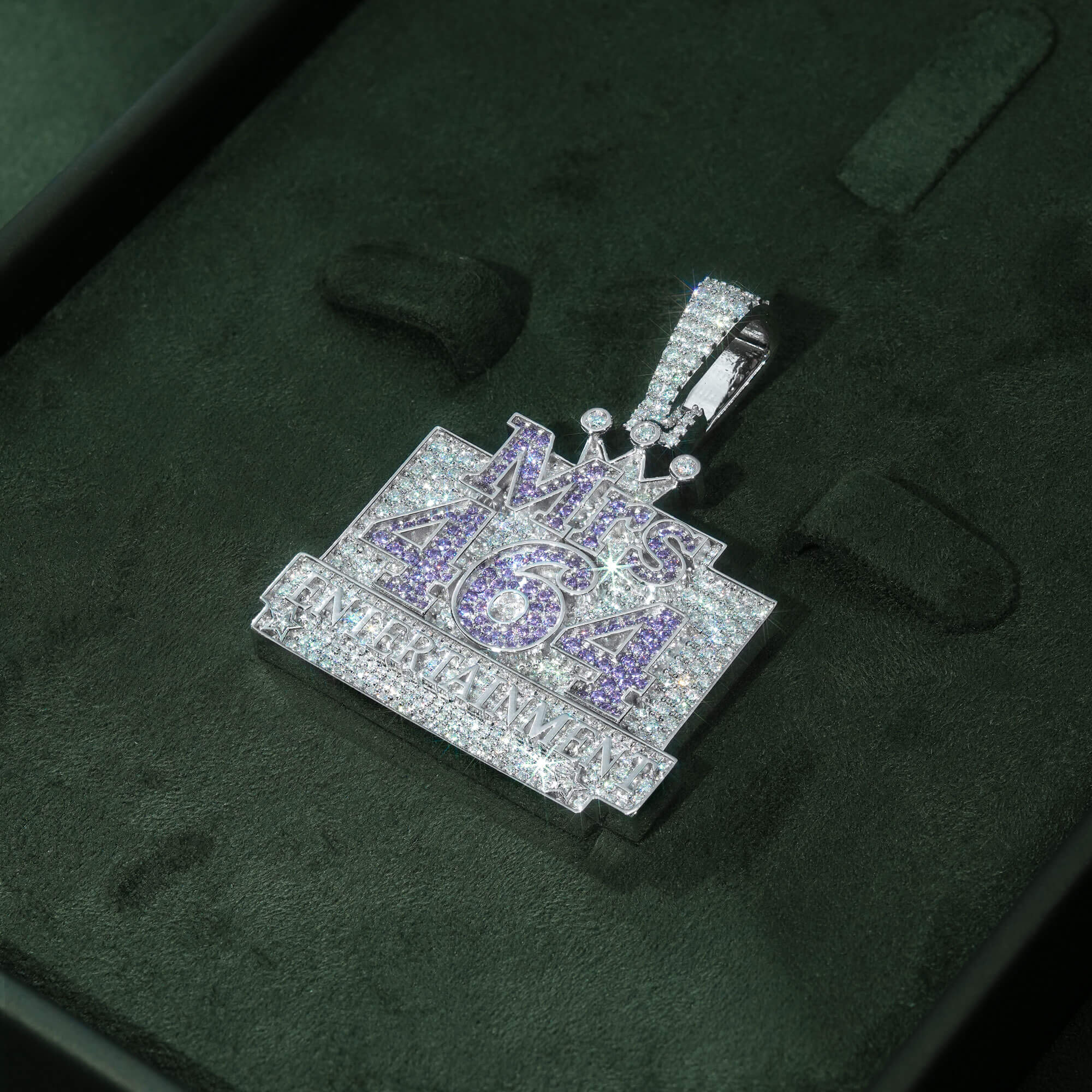 Custom 464 VVS Moissanite Pendant