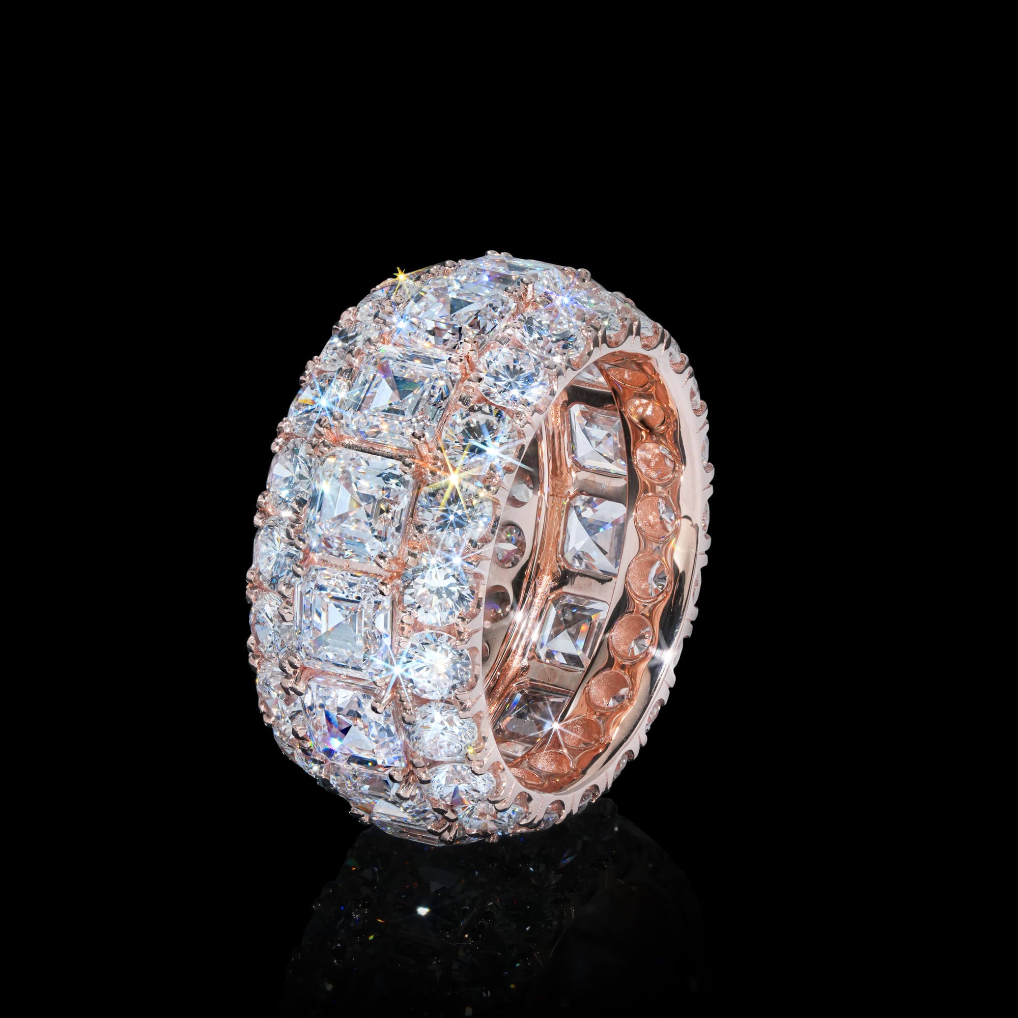 Custom VVS Moissanite Ring