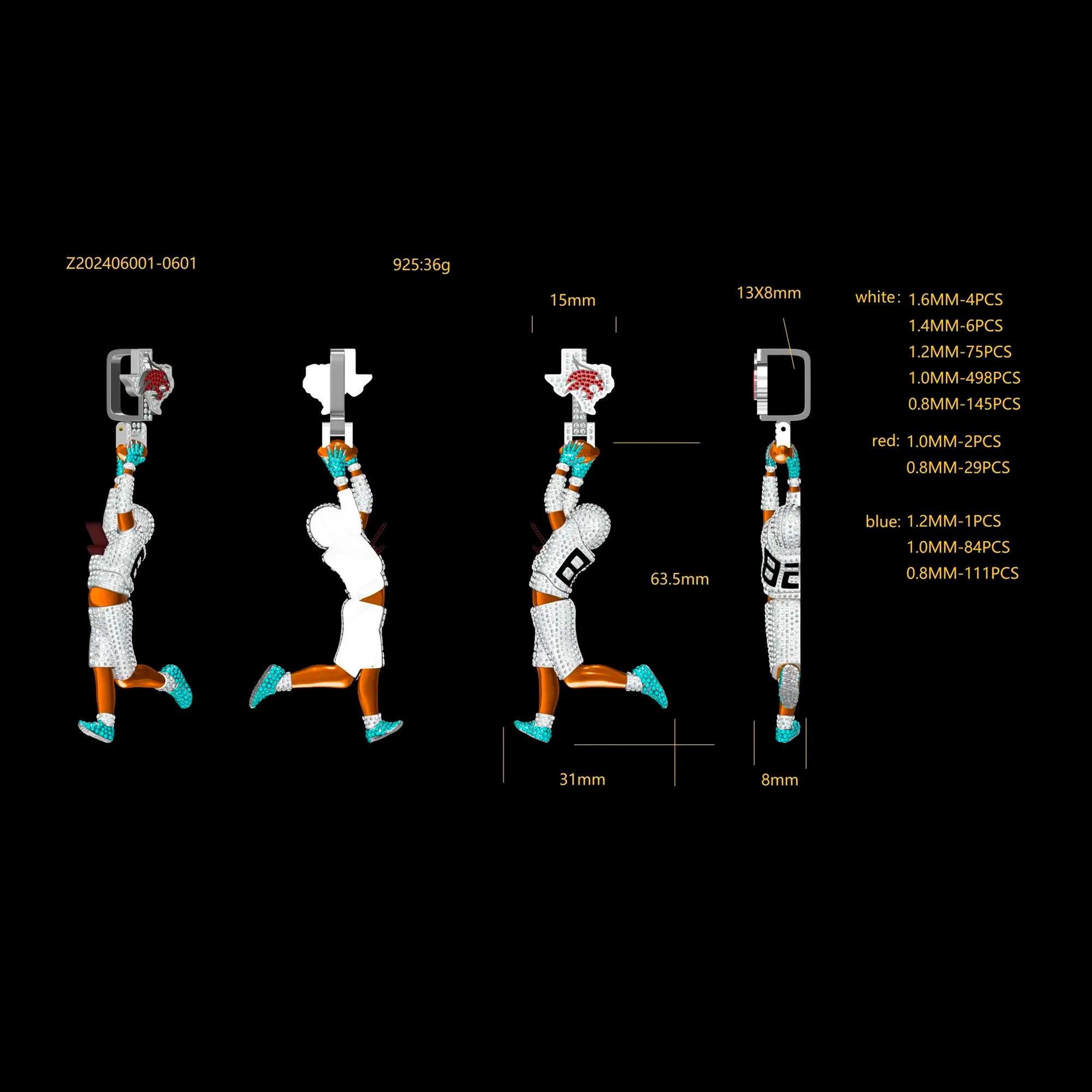 Custom Jewelry Cad Design Deposit（After Placing The Order, We Will Contact You With Jewelry Design.The total amount of custom jewelry that can be deducted）