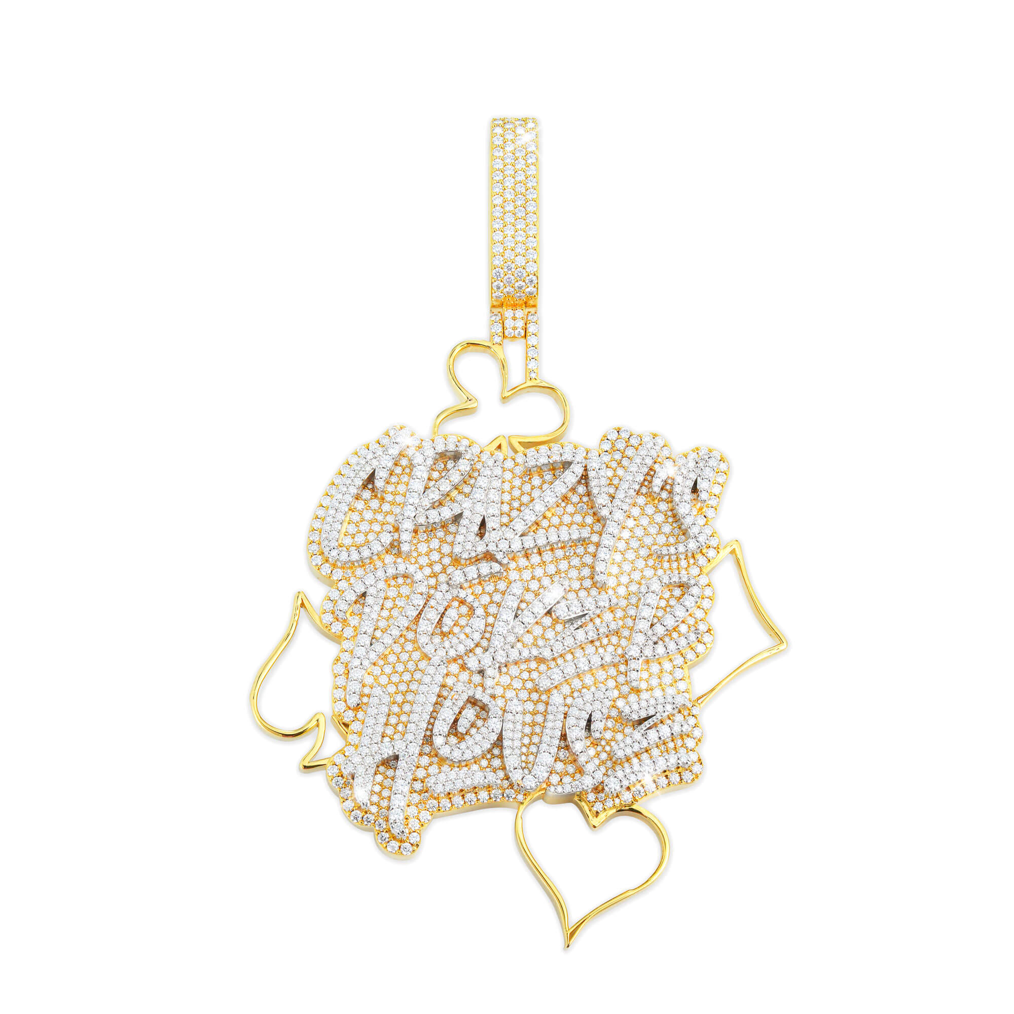 Custom Name VVS Moissanite Pendant