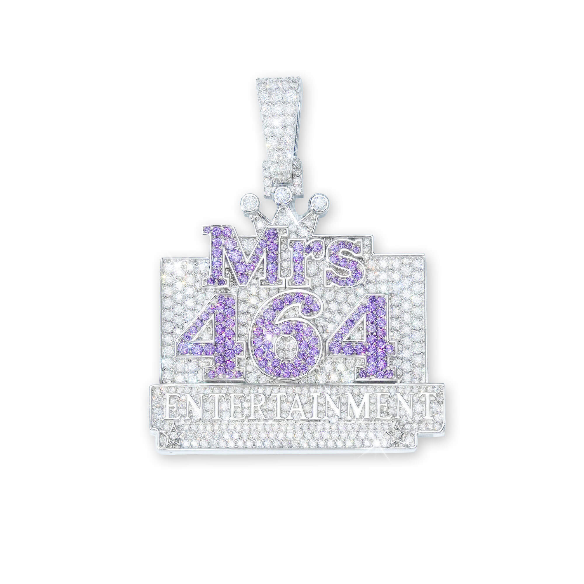 Custom 464 VVS Moissanite Pendant