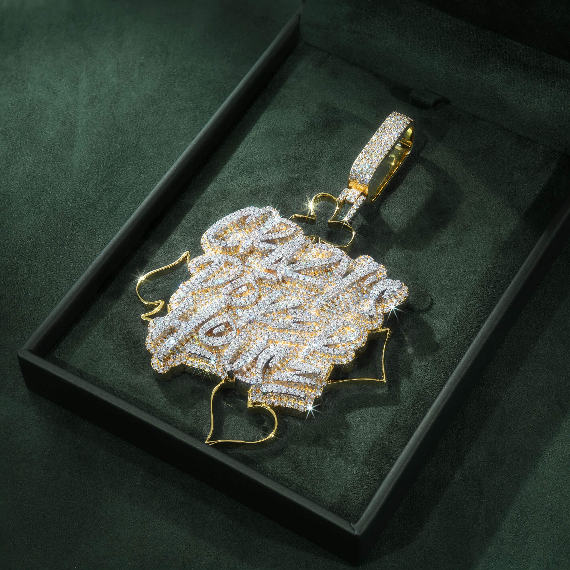 Custom Name VVS Moissanite Pendant