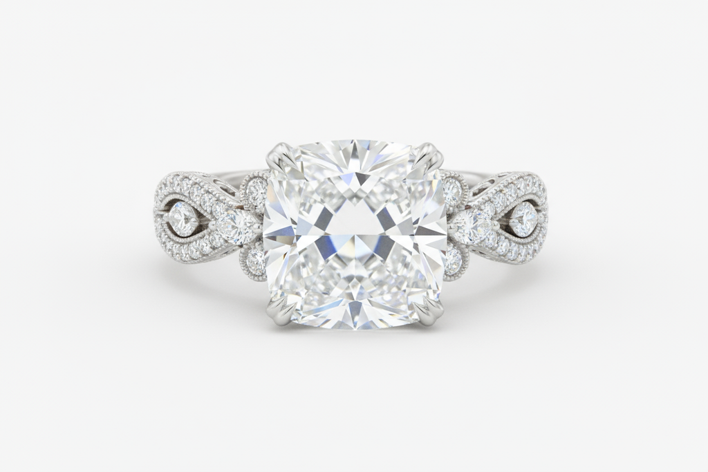 培育钻石定制戒指