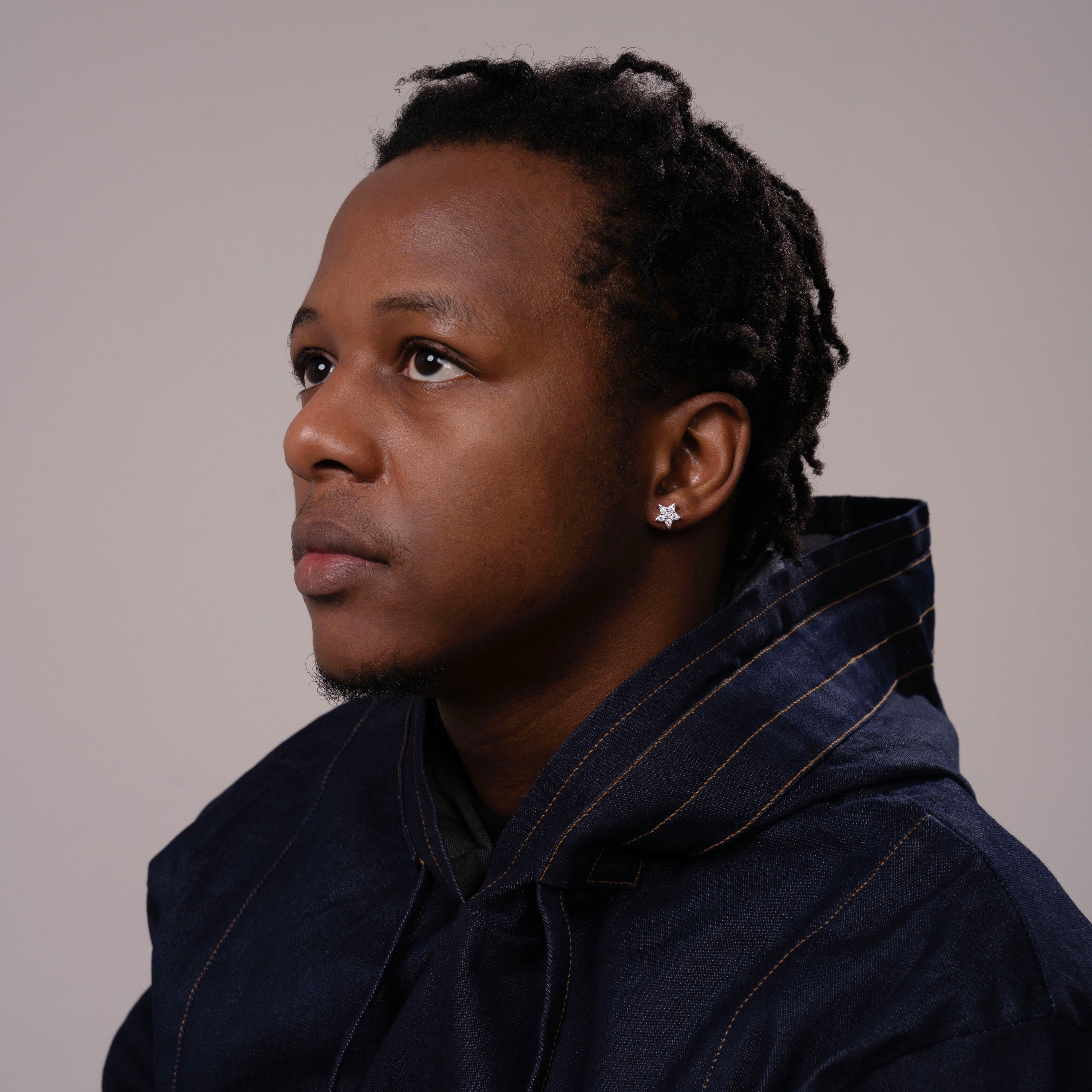 10MM Star Moissanite Earrings