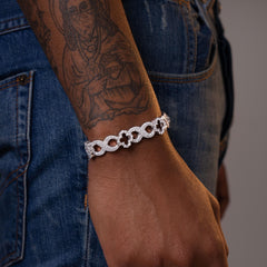 Flower Moissanite Bracelet Chain