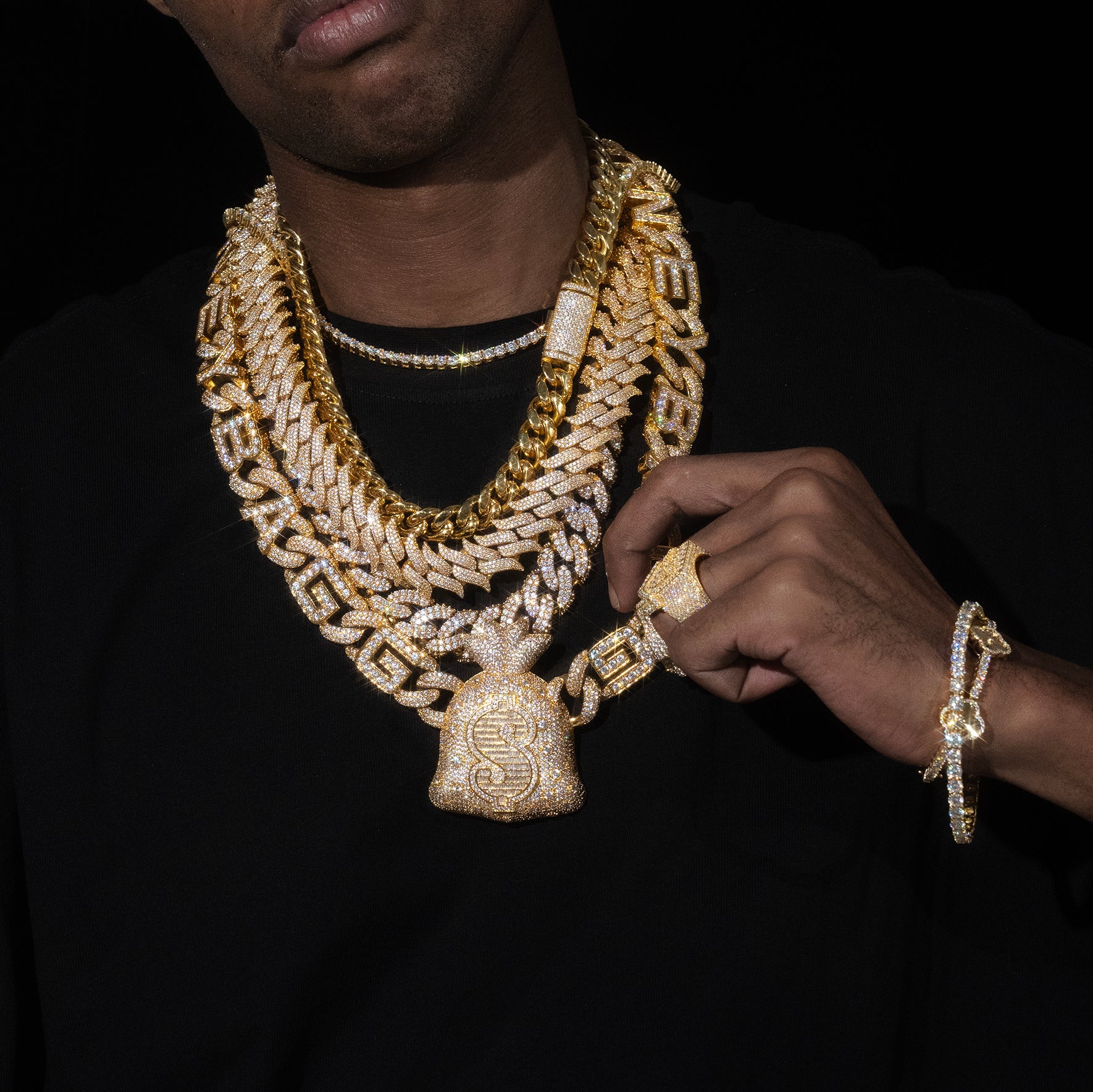 MOISSANITE CUBAN CHAINS