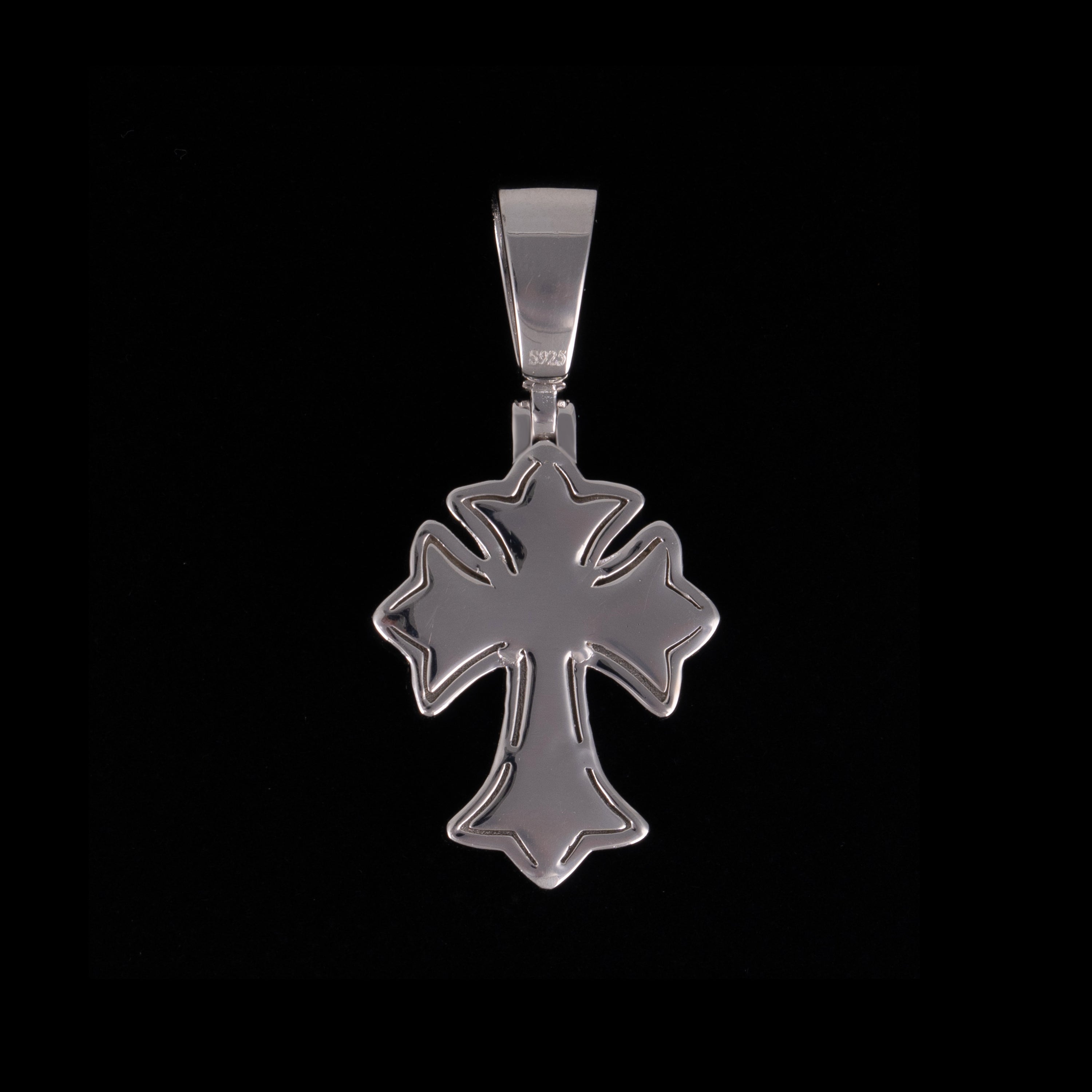 Moissanite Cross Pendant – FP2596 – alternate product view 5