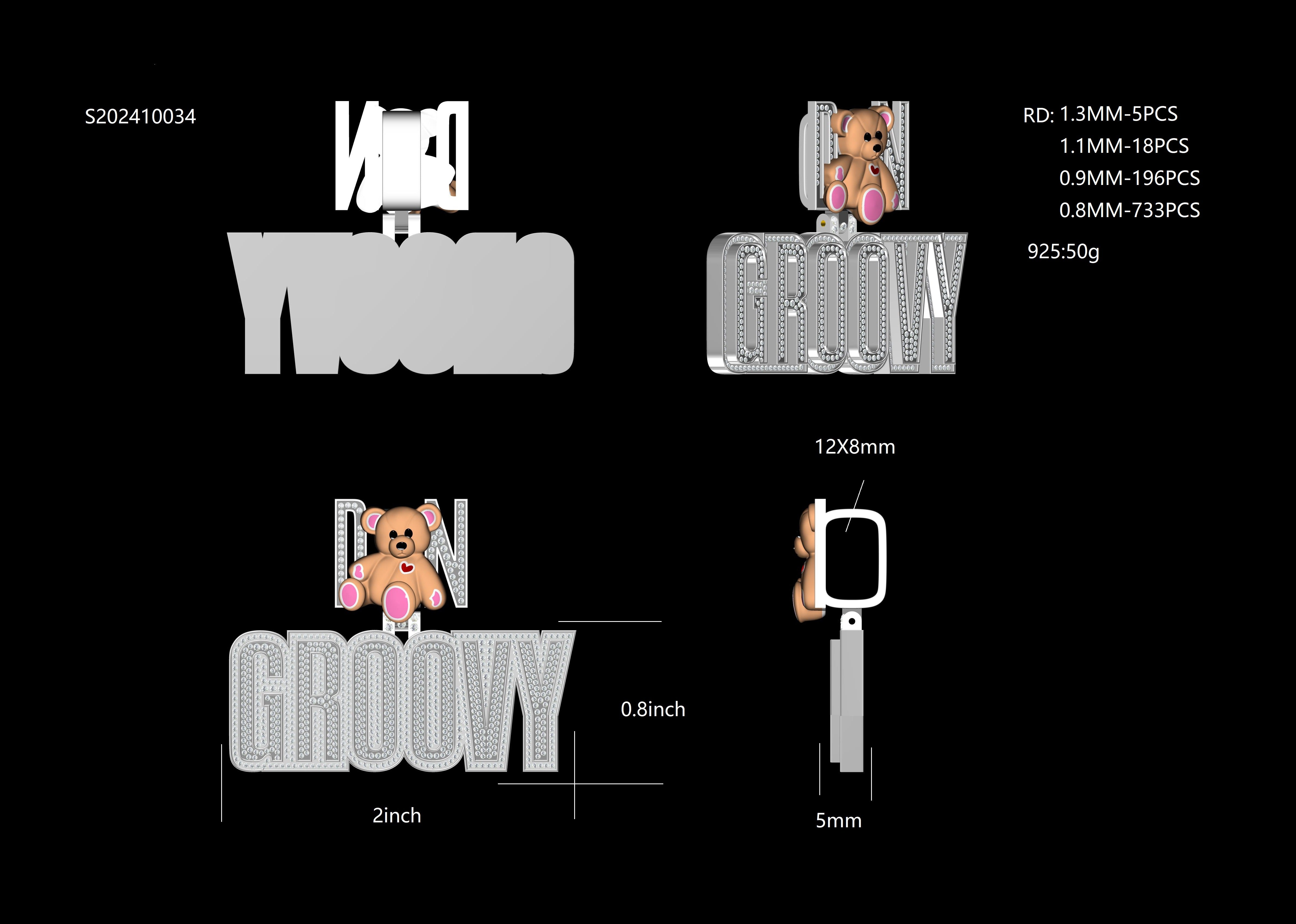 Custom Jewelry Cad Design Deposit（After Placing The Order, We Will Contact You With Jewelry Design.The total amount of custom jewelry that can be deducted）