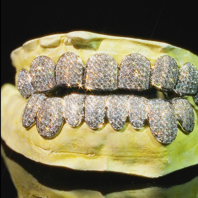 8 on 8 VVS Round Moissanite Grillz | Sommarnox