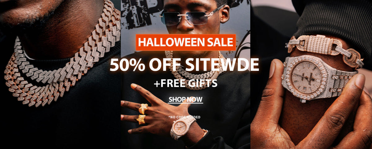 Halloween sale. 50% off sitewide plus free gifts. Shop now. No code needed.