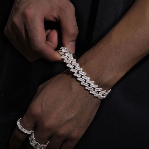 MOISSANITE CUBAN BRACELETS