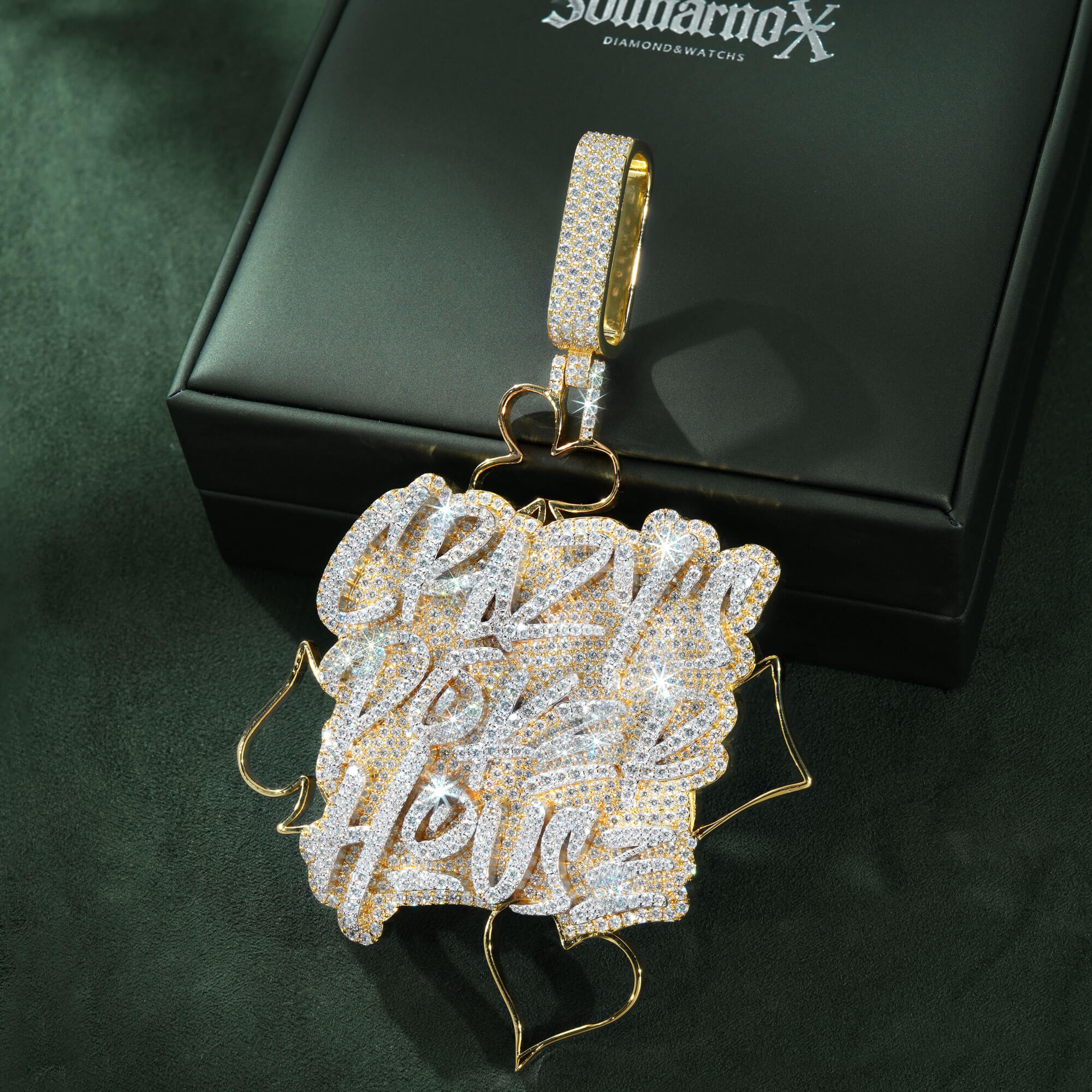Custom Name VVS Moissanite Pendant