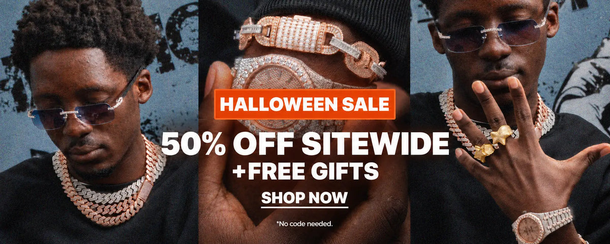 Halloween sale. 50% off sitewide plus free gifts. Shop now. No code needed.